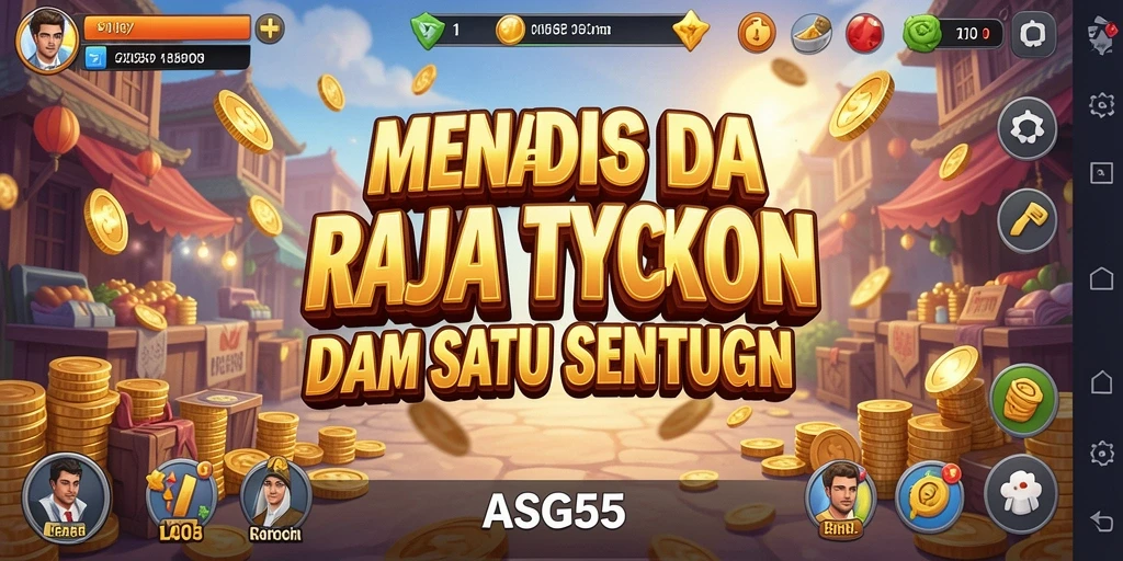 Tampilan gameplay Tycoon yang menarik dan interaktif.