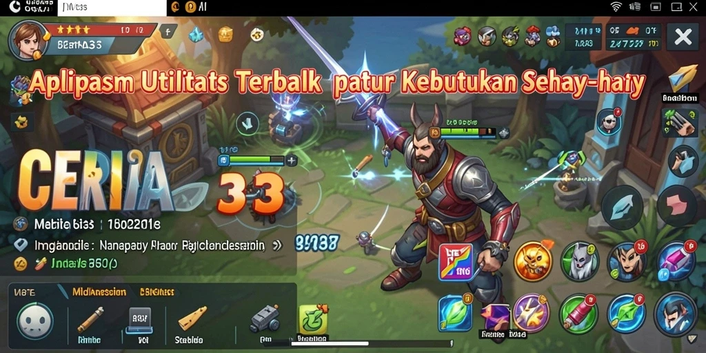 Tampilan intuitif dan fitur bermanfaat dari CERIA33.