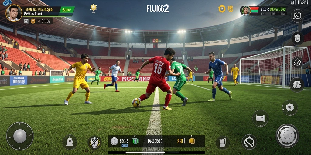 Tampilan gameplay seru FUJI66 dengan berbagai pilihan olahraga.