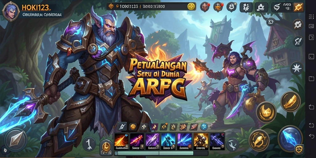 Tangkapan layar dari gameplay seru di HOKI123