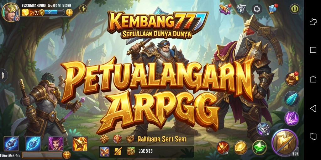 Screenshot utama KEMBANG777 menampilkan aksi pertarungan yang seru.
