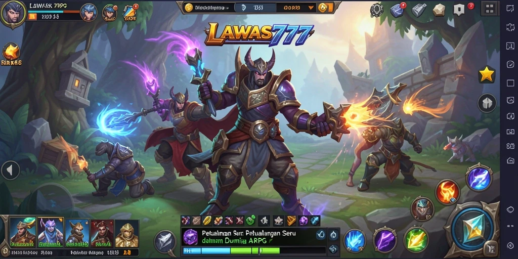 Tampilan menakjubkan dari gameplay LAWAS777 yang penuh aksi.
