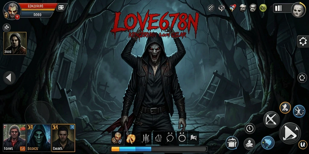Tangkapan layar menampilkan momen menegangkan dalam gameplay Horror.