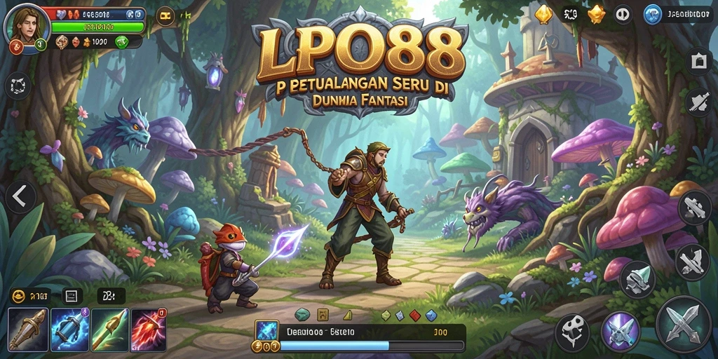 Tampilan gameplay seru di LPO88 yang menampilkan petualangan mendebarkan.