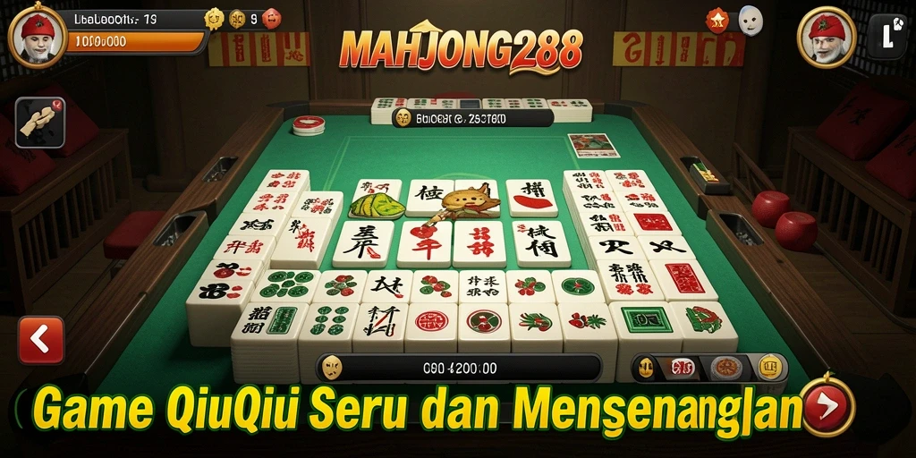 Tampilan seru dari gameplay MAHJONG288 yang penuh aksi.