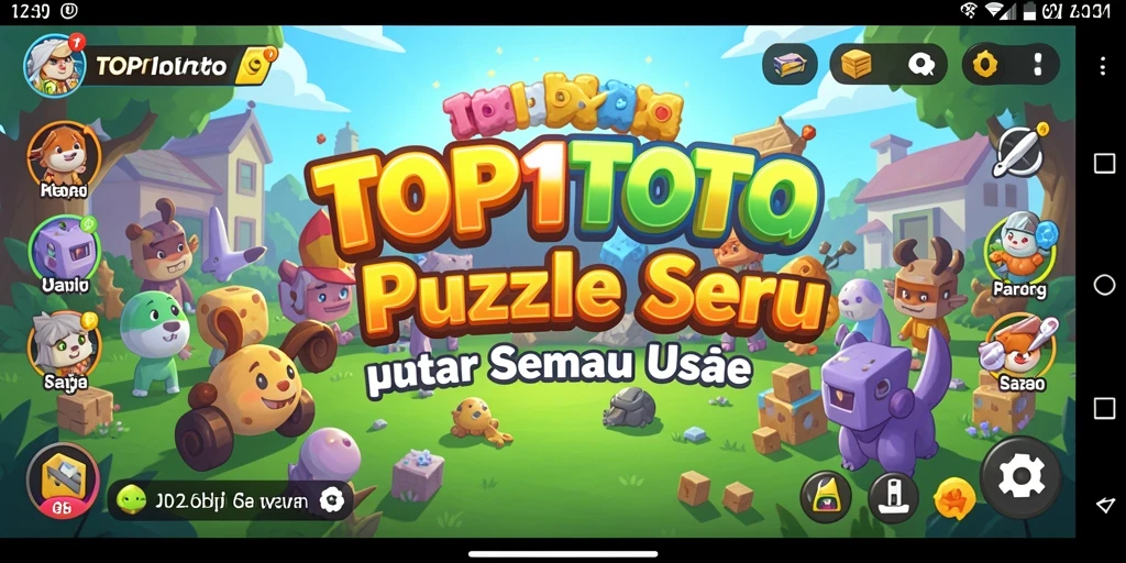 Gameplay seru dalam puzzle TOP1TOTO yang menggugah kreativitas.