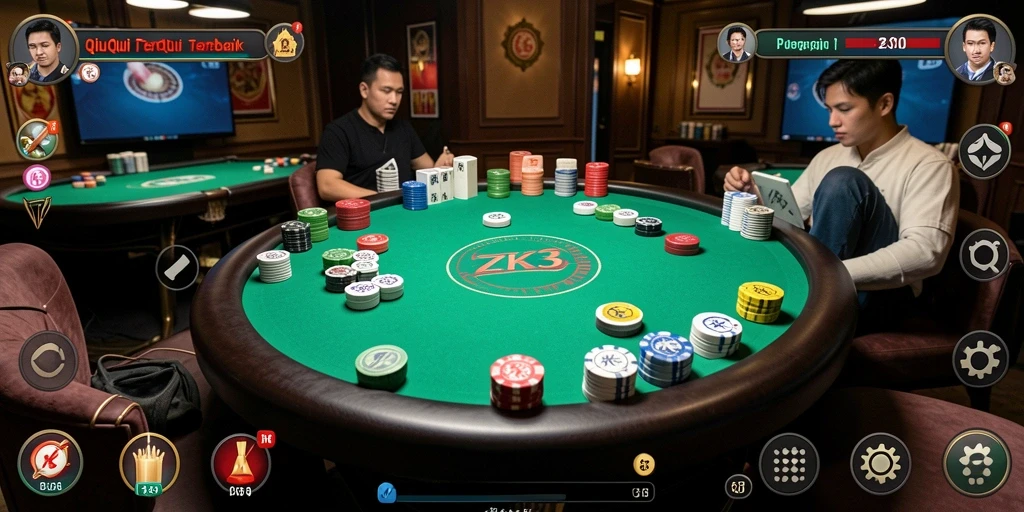 Tampilan gameplay seru dan menarik dari ZK3