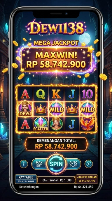 Tampilan aplikasi dewi138 yang menarik dan user-friendly.